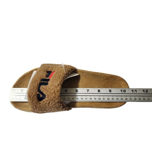 Fila Fuzzy Drifter Womens Slide Sandals Size 9 (Run Big) - Picture 3 of 11